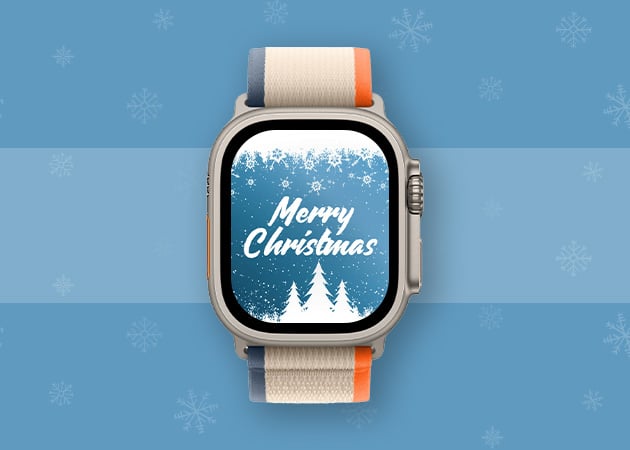 Merry-Christmas-winter-theme-Apple-Watch-face